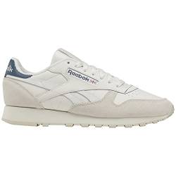 Reebok Herren Cl Lthr Fashion Sneaker, Weiß/Kreide/Stuck, 7.5 Women/7.5 Men von Reebok