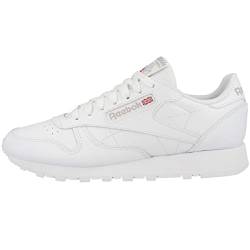 Reebok Herren Classic Leather Sneaker, Ftwwht Ftwwht Pugry3, 44 EU von Reebok