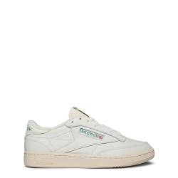 Reebok Herren Club C 1985 Tv Sneaker Sneaker, Chalk Paperwhite Glen Green, 41 EU von Reebok