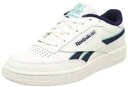 Reebok Herren Club C Revenge Sneaker, Chalk Vector Navy Cyber Mint F23, 44 EU von Reebok