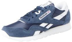 Reebok Herren Klassisches Nylon Sneaker, Vector Navy FTWR White FTWR White FTWR White, 38.5 EU von Reebok