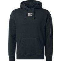 Reebok Kapuzenpullover - BB BBALL HW FLEECE HOOD - S bis L - für Männer - Größe M - schwarz von Reebok