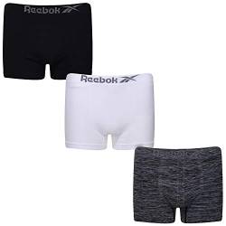 Reebok Men's Dale Boxer Shorts, Black/White/Grey, L von Reebok