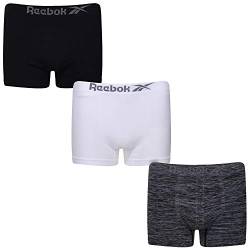 Reebok Men's Dale Boxer Shorts, Black/White/Grey, S von Reebok