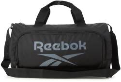 Reebok Seesack - Perth Sports Gym Bag - Leichtes Handgepäck Wochenende Übernachtung Gepäck für Reisen, Strand, Yoga, Schwarz, Einheitsgröße von Reebok