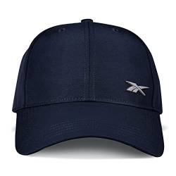 Reebok Standard [Ree] CYCLED Low Profile Metall Badge Cap mit mittlerer gebogener Krempe und atmungsaktivem 6-Panel-Design, Vector Navy, Einheitsgröße von Reebok