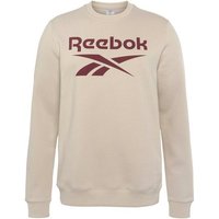 Reebok Sweatshirt REEBOK IDENTITY FLEECE STACKED LOGO CREW SWEATSHIRT von Reebok