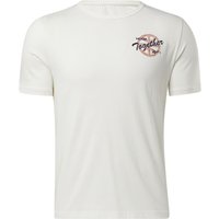 Reebok T-Shirt - BB BASKETBALL AAWH HOOP - S bis M - für Männer - Größe M - weiß von Reebok