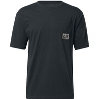 Reebok T-Shirt - BB BBALL HW SS POCKET TEE - S bis XL - für Männer - Größe L - schwarz von Reebok