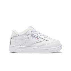 Reebok Unisex Baby Club C Sneaker, FTWR White/FTWR White/FTWR White, 21 EU von Reebok