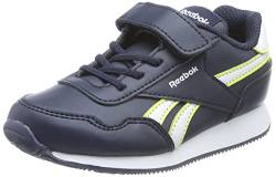 Reebok Unisex Baby Royal Classic Jogger 3 Sneaker, Vector Navy/Footwear White/Solar Acid Yellow, 20 EU von Reebok