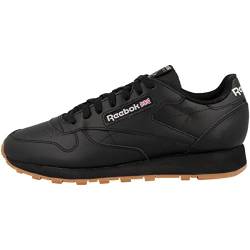 Reebok Unisex Classic Leather Sneaker, CBLACK/PUGRY5/RBKG03, 41 EU von Reebok