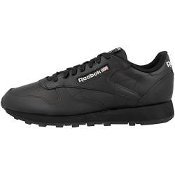 Reebok Unisex Classic Leather Sneaker, Core Black/Core Black/Pure Grey 5, 45 EU von Reebok