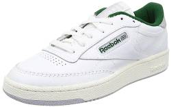 Reebok Unisex Club C 85 Sneaker. FTWR White/Chalk/Dark Green. 37.5 EU von Reebok