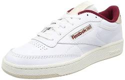 Reebok Unisex Club C 85 Sneaker. FTWR White/Stucco/Classic Maroon F23. 35 EU von Reebok