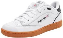 Reebok Unisex Club C Bulc Sneaker, FTWR Gummi 03 Weiß Schwarz, 46 EU von Reebok