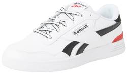 Reebok Unisex Court Advance Clip Sneaker, FTWR White Black Vector Red, 40 EU von Reebok