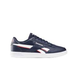 Reebok Unisex Court Advance Sneaker, Ftwwht Kinblu Vecred, 44.5 EU von Reebok