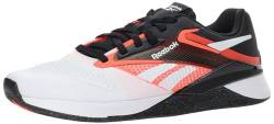 Reebok Unisex Nano X4 Sneaker, Black/FTWWHT/ORGFLA, 38.5 EU von Reebok