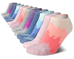 Reebok Women?s Athletic Socks ? Performance Low Cut Socks (12 Pack), Size 4-10, Pink Assorted von Reebok