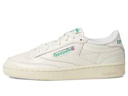 Reebok Women's Club C Sneaker, Chalk/Alabaster/Glen Green, 9.5 von Reebok