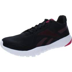 Reebok Women's Flexagon Force 3.0 Cross Trainer, Black/Maroon/Pursuit Pink, 10.5 von Reebok