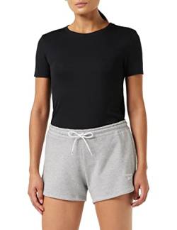 Reebok Women's RI French Terry Short Casual, Mgreyh/White, M von Reebok