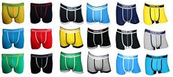 Reedic Herren Boxershorts Collection Mix aus Baumwolle 5er Pack als zufälliger Farbmix, no Stress take This, Größe XX-Large (2XL), Farbe je 5X Surprise Color Mix B von Reedic