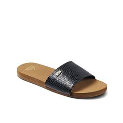 Reef Damen Bliss Nights Slide Sandale, Black/Tan, 36 EU von Reef