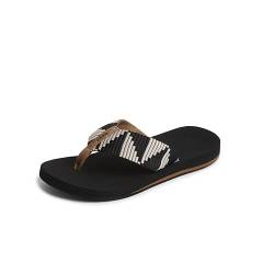 Reef Damen Spring Woven Flipflop, Pebble, 45 EU von Reef