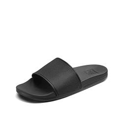 Reef Herren Cushion Slide Sandale, Black, 45 EU von Reef