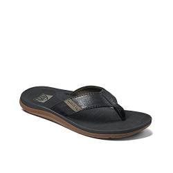 Reef Herren Santa ANA Flipflop, Black, 44 EU von Reef