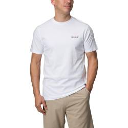 Reef Kurzärmeliges Herren-T-Shirt mit Grafik, Helles Weiß (Grandview), Mittel von Reef