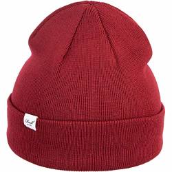 Reell Cuff Beanie (one Size, Burgundy) von Reell