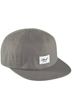 Reell Flat 6-Panel Cap Charcoal von Reell