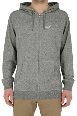 Reell Small Logo Zip-Hoodie, Grey Melange S Artikel-Nr.1305-012 - 03-018 von Reell