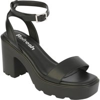 Refresh - Rockabilly High Heel - EU36 bis EU41 - für Damen - Größe EU36 - schwarz von Refresh