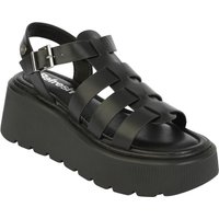 Refresh - Rockabilly Sandale - EU36 bis EU41 - für Damen - Größe EU38 - schwarz von Refresh