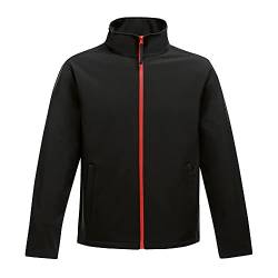 Regatta Professional Herren Regatta Ablaze Men's Printable Softshell Jacke, schwarz/rot (Black/Classic Red), S von Regatta Professional