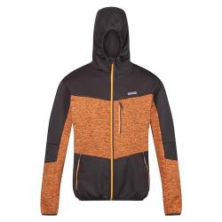 Regatta Cadford V Strickfleecejacke Herren mit Kapuze, Größe:3XL, Farbe:Orange von Regatta