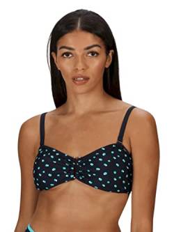 Regatta Damen Aceana Bikini Iii Rutsch-Kostüm, Navy Dot, 40 von Regatta