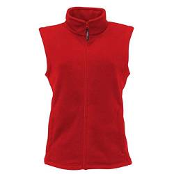 Regatta Damen Fleece-Weste/Fleece-Bodywarmer (20UK/46DE) (Klassik Rot) von Regatta