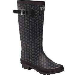 Regatta Damen Ly Fairweather II Rain Boot, BlkAnimalPrt, 41 EU von Regatta