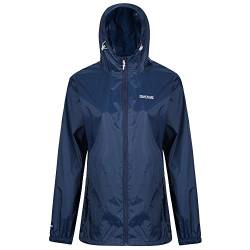 Regatta Damen Regenjacke Pk It JKT III mit Kapuze, wasserfest (38 DE) (Blau) von Regatta