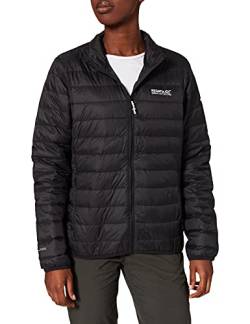 Regatta Damen Womens Whitehill Lightweight Water Repellent Duck Down Fill Compressible Puffa Jacket Steppjacken, Schwarz, XL (Size: 18) von Regatta