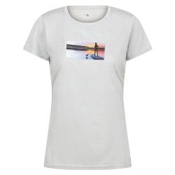 Regatta Fingal VII Damen-T-Shirt, Cyberspace Marl, 46 von Regatta