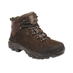 Regatta Great Outdoors Herren Leder-Wanderstiefel Burrell (43 EU) (Braun) von Regatta