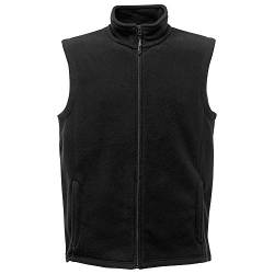 Regatta Herren 210 Microfleece Bodywarmer/Weste (M) (Schwarz) von Regatta