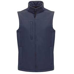 Regatta Herren Flux Softshell-Bodywarmer / Softshell-Weste, ärmellos, wasserabweisend L,Marineblau/Marineblau von Regatta