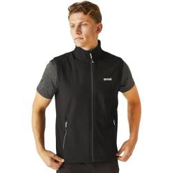 Regatta Herren III Bradwell Softshell Wasserabweisend Gilet - Schwarz - L von Regatta